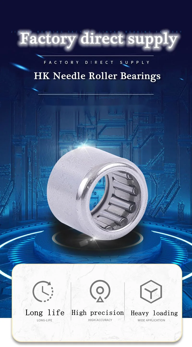 HK0810 High Quality Industrial Small Needle Bearing Heavy Duty Split Cage Needle Roller Bearing